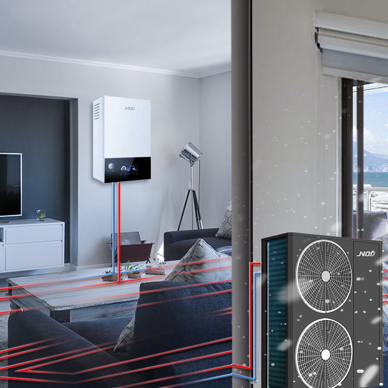 DC-omvormer Wifi Verwarming en koeling Warmtepomp voor huizen